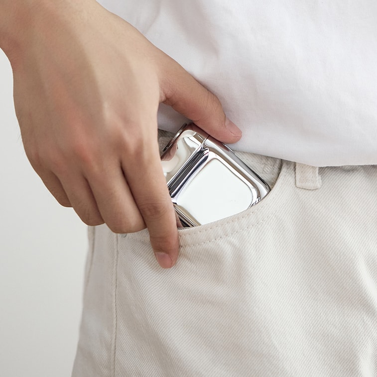 Premium Electric Shaver with Dual Floating Blades – Stainless Steel Body | Wet & Dry Use | Fast Charging | Waterproof & Easy to Clean 3