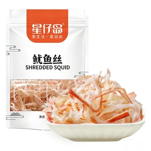  Charcoal-grilled shredded squid 2 packs*25g Simple pack 50g Sweet and savoury shredded squid ready to eat Seafood specialty Hand-torn squid Dried squid tentacles for snacks with drinks