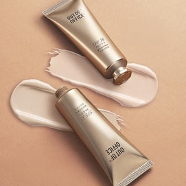 Brightening Glow Sunscreen Serum Tint SPF35 PA+++ #01 Light Beige, 1.18 fl oz, Tone-Up Sunscreen Primer Serum