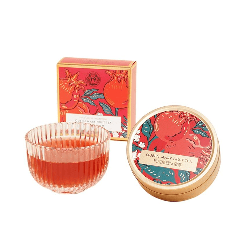 T9 PREMIUM TEA Colorful Mini-CanGift Box カフェイン お茶