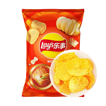 Potato Chips Korean Kimchi Flavor 2.46 oz