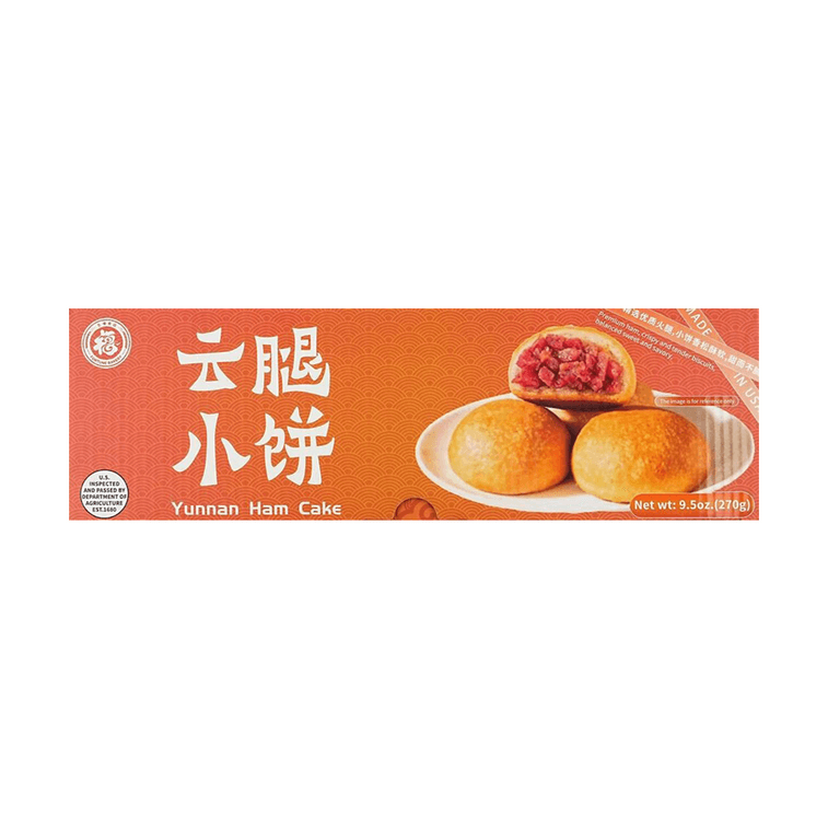 FORTUNE BAKERY五福 云腿小饼 酥皮云腿小饼 6枚入 270g【超好吃!】 3