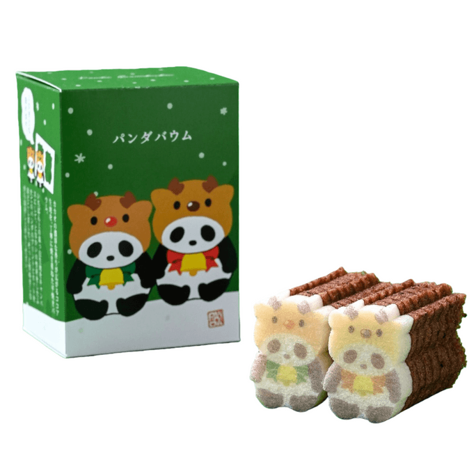 Christmas Limited Cocoa Panda Baumkuchen1pcs 1 box