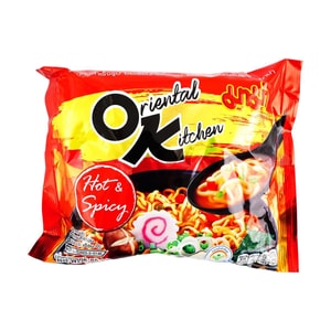 Oriental Kitchen Instant Stir-fried Noodles , Hot & Spicy Sauce , 3 oz