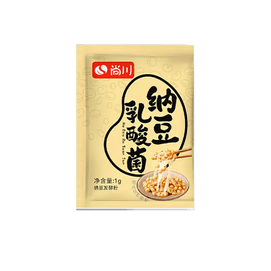 Shangchuan Natto Bacteria Fermentation Powder Yogurt Natto Maker Natto Enzyme Powder Fermentation Starter Fermentation Bacteria Powder Household 1g*5 Bags