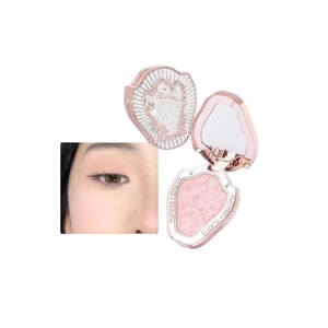 【中国直邮】花知晓Flower Knows独角兽浮雕腮红5g #01雪霜珍珠 膨胀色腮紫哑光高光【小红书推荐】