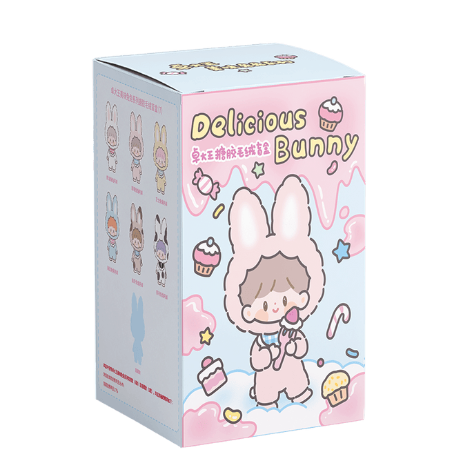 [중국 직배송] 유니콘 찾기 - 주오다왕 맛있는 토끼 비닐 봉제인형 블라인드 박스 (개별) 210mm