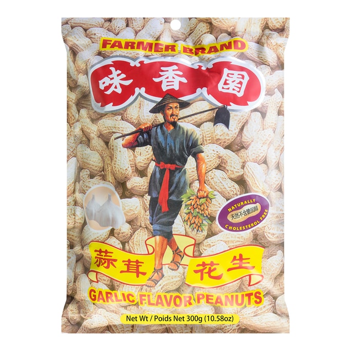 FARMER BRAND Garlic Flavor Peanuts 300g