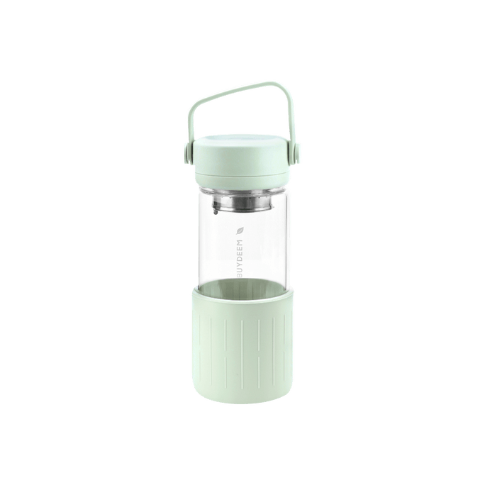Tea Water Bottle CD1008 350ml Cozy Greenish