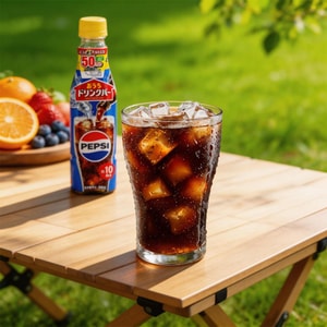 日本SUNTORY三得利 PEPSI百事可乐浓缩液 340ml【搭配气泡水/纯水/乳饮等稀释饮用】【1瓶可冲10杯】【DIY调饮必备】