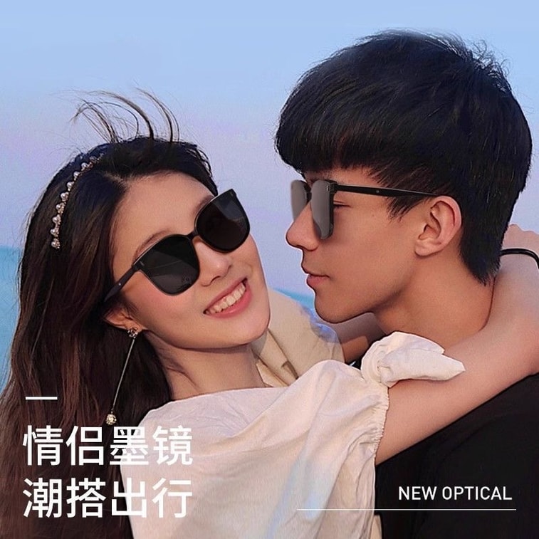 【中国直邮】 芬驰 【有度数的墨镜】近视专用墨镜登山旅行男女同款情侣眼睛防晒防紫外线开车太阳眼镜礼物1副 9