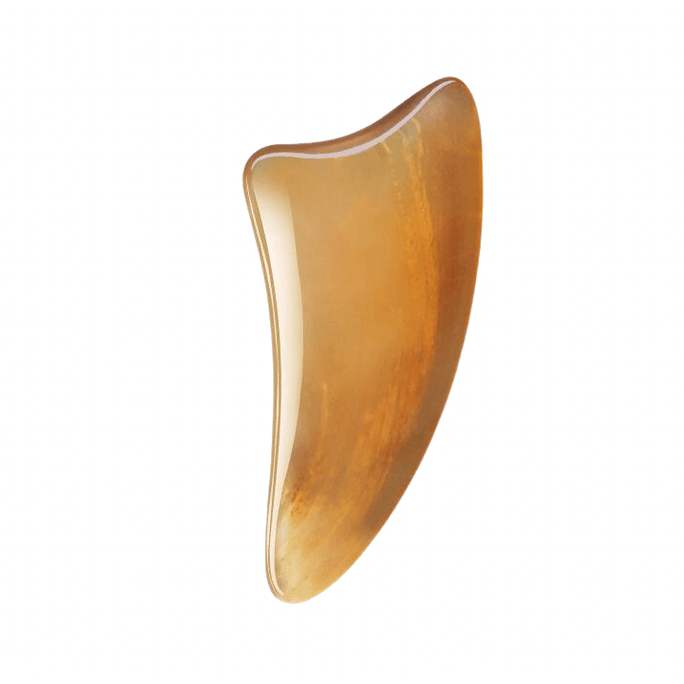Horn Guasha plate trumpet (send wormwood essential oil and multi-purpose acupoint figure)