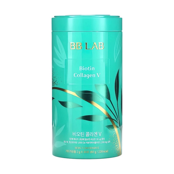 Intensive Biotin Collagen V, 0.07 Oz X 30 Packets