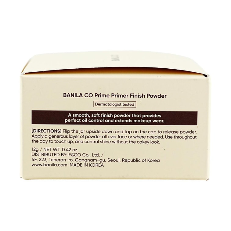 Prime Primer Finish Powder, 0.42oz - Oil-Control & Soft-Focus Finish | Lightweight  10