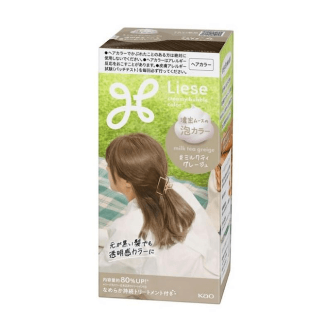 Kao Liese Foam Color Milk Tea Greige 115ml