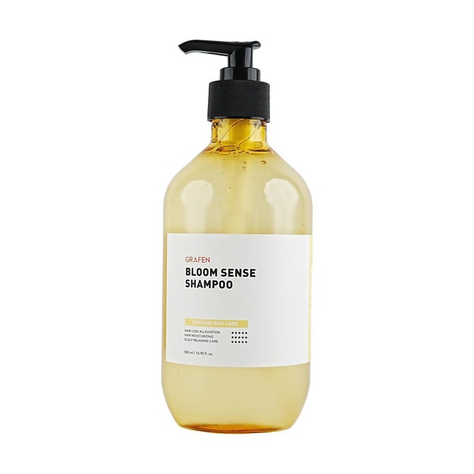 Bloom Sense Shampoo Hair Loss Alleviation Moisturizing Scalp Care 16.9 fl.oz