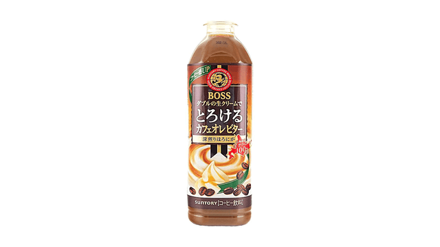 SUNTORY Boss Cafe Au Lait Coffee, 16.91 fl oz【Japan's No.1