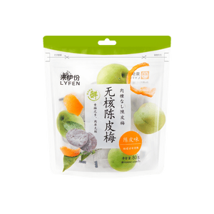 来伊份 无核陈皮梅 80g