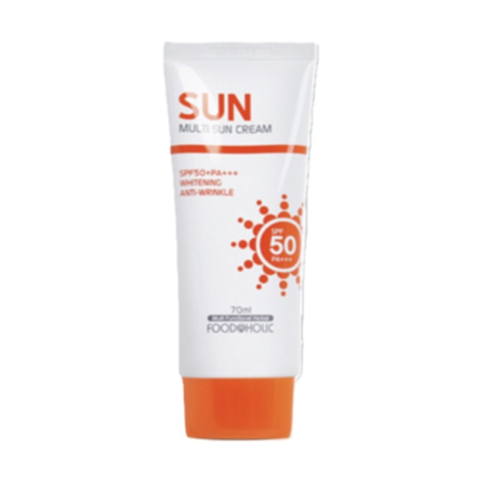 [한국 직배송] 푸드홀릭 멀티이펙트 선크림 SPF50+ PA+++ 70ml