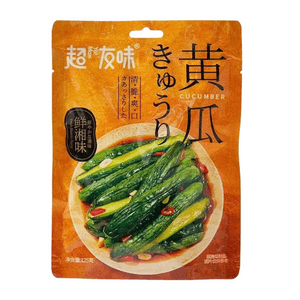 超友味 鲜湘味黄瓜  脆爽酱腌即食下饭菜 100g*1袋