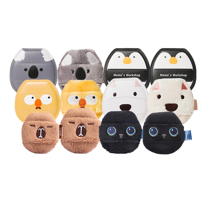 Cute Powder Puff Fluffy Makeup Puff for Loose&Pressed Powders Setting and BakingReplacement Powder Puff Fluffy Use 12pcs