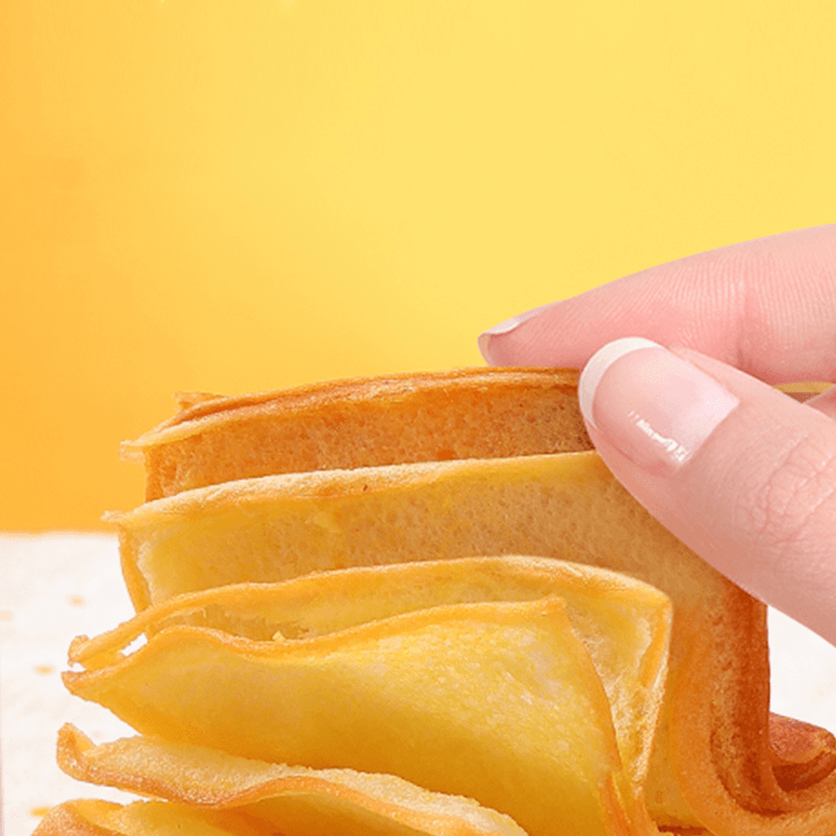 友臣 手剥牛乳千层面包 魔方翻页吐司 2kg【24层折叠起酥】【整箱约23枚】 10