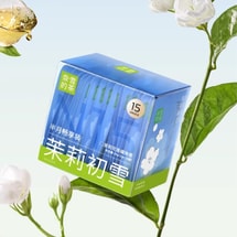 재스민 스노우 그린 티백, 15개입, 1.05온스 【 Yami 독점】