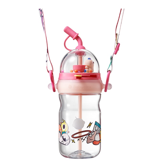  Bc Babycare 兒童水杯吸管杯大寶寶直飲杯幼兒園防摔水壺500ml上學專用-萊特玫