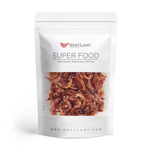 ROASTED SAKURA SHRIMP 40g  - 100% Natural Dried shrimp Dried seafood snack Resealable bag NON GMO Ready to eat