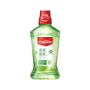 Alcohol-Free Jasmine Green Tea Mouthwash 1 Bottle(250ml). Fluoride for anti-cavity, gentle antibacterial. Safe for pregnancy, portable, freshens breath, for men & women.