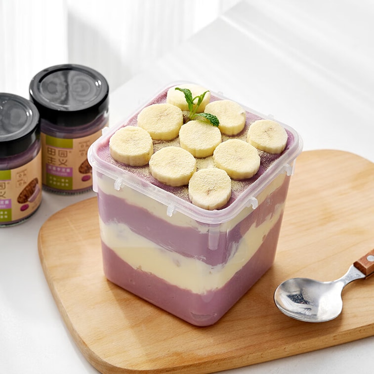 【中国直邮】 田园主义 纯熬紫薯芋泥果酱宝宝儿童幼儿0脂无添加涂抹面包90%果肉早餐150g 8