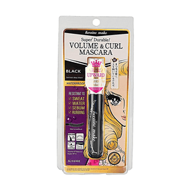日本ISEHAN伊势半 KISSME HEROINE MAKE 浓密卷翘睫毛膏 超级防水 6g #01 黑色【防水防油防哭 全天不晕染】