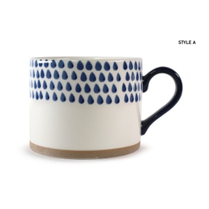 GINKGOHOME Nordic Style Multi-Pattern Ceramic Mug - Style A 16oz