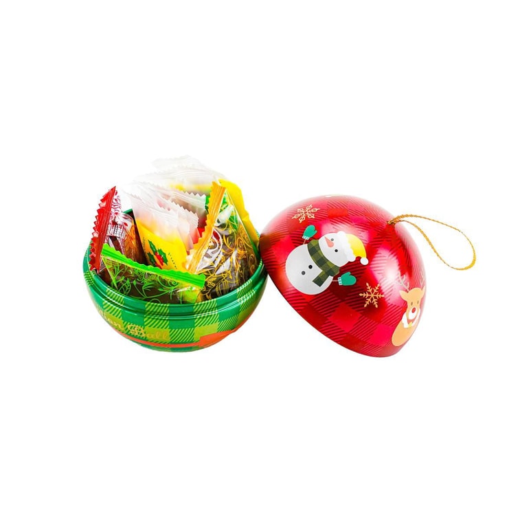 【クリスマス限定品】クリスマスオーナメントアソートチョコレートギフトボックス - 5フレーバー9個入り 5