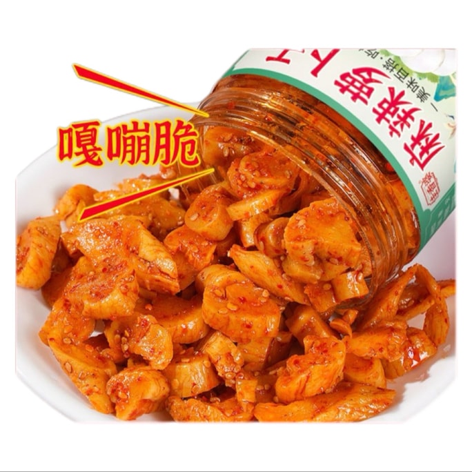 佳香婆 四川特产 麻辣萝卜干 嘎嘣脆麻辣川味 高山罗卜干230g*1罐