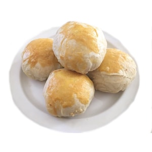 WAI PO JIA 6 puff pastry mooncakes egg yolk meat floss flavor(Made in USA )