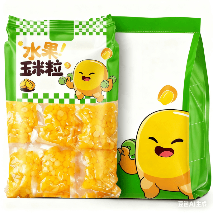 滇品客 水果甜脆玉米粒 【超好吃!】開袋即食 低脂早餐代餐粗纖維通便零食拌沙拉300g