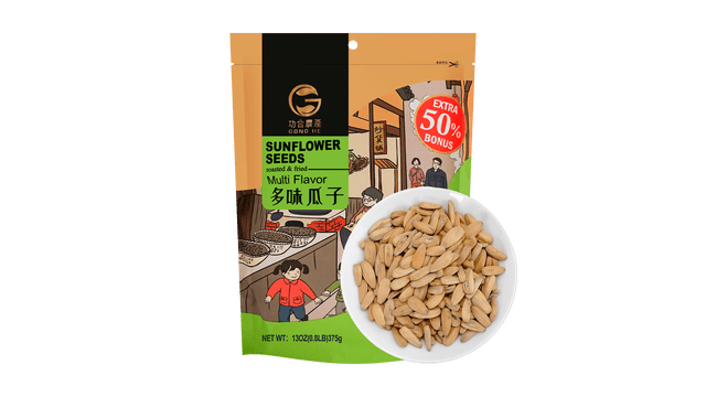 GONGHE ひまわりの種マルチ味375g - Yami