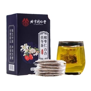 Lily Poria Sour Date Tea Tranquilizes The Mind And Helps You Sleep 40 Satches 160g