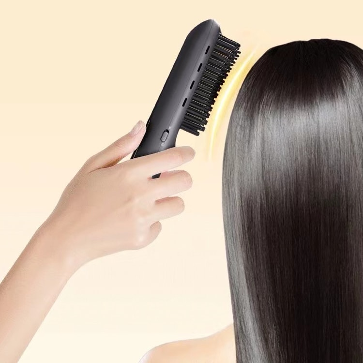 UBelle Wireless Negative Ion Straight Hair Comb Black 1 Piece