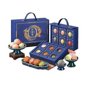 Full Moon Autumn Gift Box 26.03oz 【Zhen Xiu Ji】【Mid-Autumn Mooncake Gift Box】