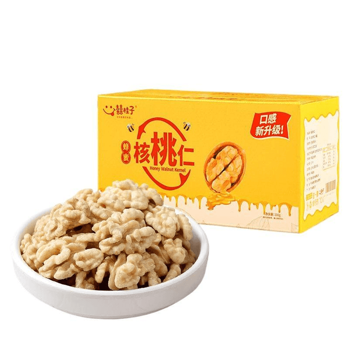 [중국 직배송] 시구이쯔 껍질 벗긴 피칸 알갱이, 건견과류, 간편 스낵, 100g*1박스