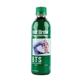 BTS Collaboration Hot Brew Sweet Americano 0 Sugar Coffee, 11.8 fl oz