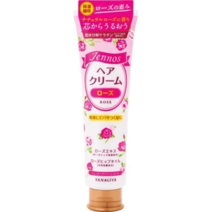 Genos Hair Cream Rose [140 grams]