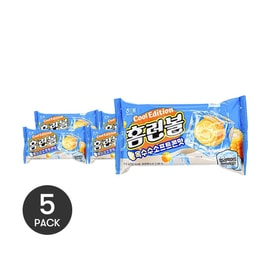 Homerunball Corn Soft Cone Flavor Puff 1.54oz *5【5 Packs】【Cool Edition】【Delicious Frozen】