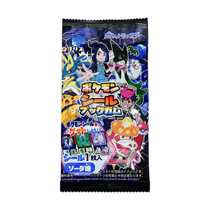 ポケモンコラボ ソーダ味ガム 0.12 oz 【ポケモンシール付き】