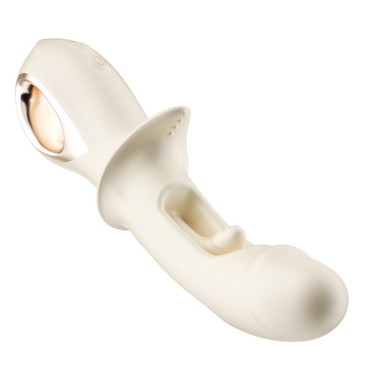 Magic Finger Vibrator Sucking and Licking Vibrator for Women  Multi-functional Masturbator Adult Sex Toy 1 piece - Yami.com