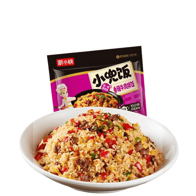 Direct From Chuxiaokai Pocket Rice Spicy Beef Instant Rice 150g*1 bag