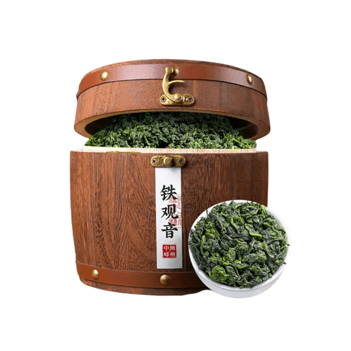 【中國直郵】中閩峰州 安溪鐵觀音特級濃香型茶葉2023新茶烏龍茶春茶禮盒裝 500g/罐