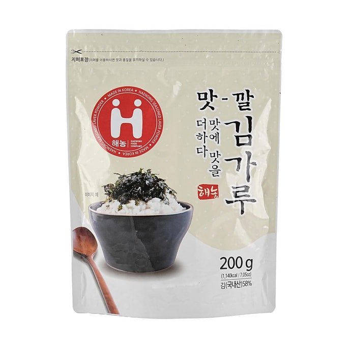 韓國HAENONG 拌飯海苔碎 海苔 200g